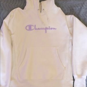 Champion Reverse Weave Ribbed Pullover Hoodie